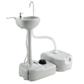 Weisshorn Camping Basin 43L Portable Hand Wash Sink Stand