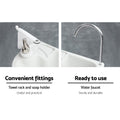 Weisshorn Camping Basin 43L Portable Hand Wash Sink Stand