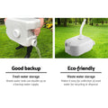 Weisshorn Camping Basin 43L Portable Hand Wash Sink Stand