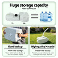 Weisshorn Camping Basin Portable Hand Wash Sink Stand Food 43L Water Capacity