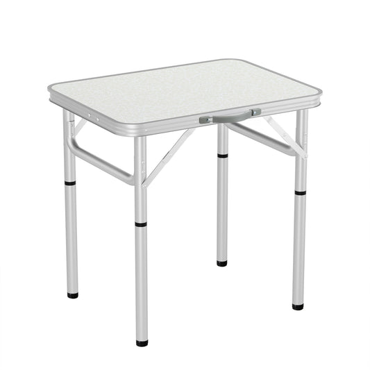 Weisshorn Folding Camping Table 60cm Adjustable Portable Picnic
