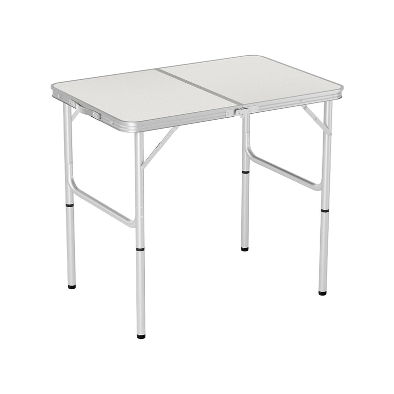 Weisshorn Folding Camping Table 90cm Adjustable Portable Picnic
