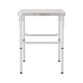 Weisshorn Folding Camping Table 90CM Adjustable Portable Outdoor Picnic Desk