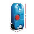 Weisshorn 40L Water Tank Portable Caravan Camping Wheel Blue