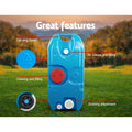 Weisshorn 40L Water Tank Portable Caravan Camping Wheel Blue
