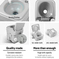 Weisshorn 20L Portable Camping Toilet Flush Outdoor Boating Bag