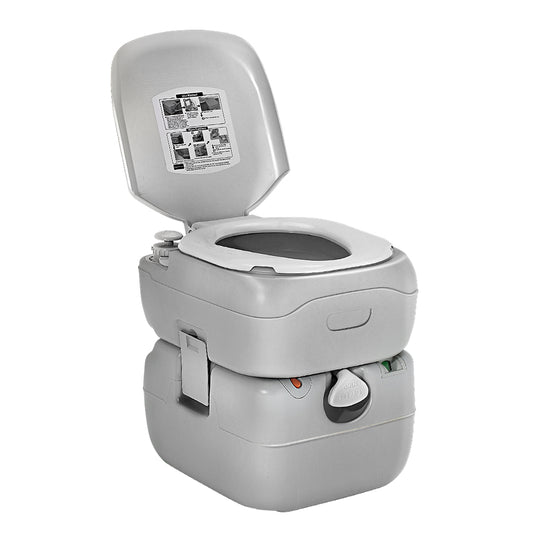 Weisshorn 22L Portable Camping Toilet Flush Outdoor Boating