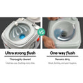 Weisshorn 22L Portable Camping Toilet Flush Outdoor Boating