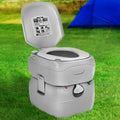 Weisshorn 22L Portable Camping Toilet Flush Outdoor Boating