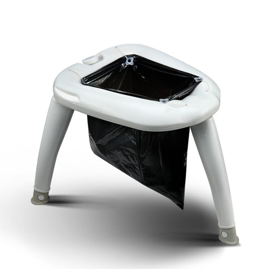 Weisshorn Portable Folding Toilet Caravan Camping Outdoor Plastic
