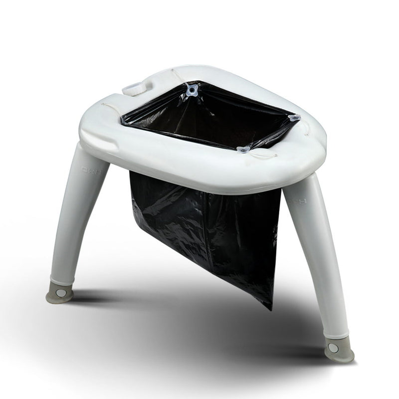 Weisshorn Portable Folding Toilet Caravan Camping Outdoor Plastic