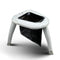 Weisshorn Portable Folding Toilet Caravan Camping Outdoor Plastic