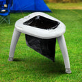 Weisshorn Portable Folding Toilet Caravan Camping Outdoor Plastic