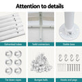 Instahut 3x6m Carport Kit Steel Garage Shelter Canopy