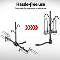 Giantz 2 Bicycle Hitch Mount Carrier Rack 2