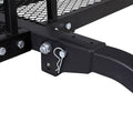 Giantz Car Roof Rack Hitch Basket Cargo Carrier 152cm Black