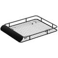 Giantz 123cm Car Roof Rack Basket Luggage Cargo Carrier Black