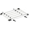 Giantz Car Roof Rack Basket 140cm Silver Luggage Cargo Carrier