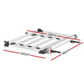 Giantz Car Roof Rack Basket 140cm Silver Luggage Cargo Carrier