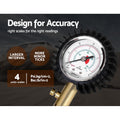 Giantz 4X4 4WD Tyre Deflator Gauge Valve Rapid Air