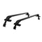 Universal Car Roof Rack Pod 90cm Aluminium Cross Bars Black