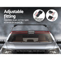 Universal Car Roof Rack Pod 90cm Aluminium Cross Bars Black