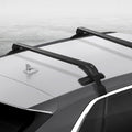 Universal Car Roof Rack Pod 90cm Aluminium Cross Bars Black