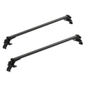 Universal Car Roof Rack Pod 145cm Aluminium Cross Bars Black