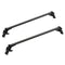 Universal Car Roof Rack Pod 145cm Aluminium Cross Bars Black