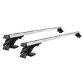 Universal Car Roof Rack Pod 145cm Aluminium Cross Bars Silver