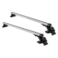 Universal Car Roof Rack Pod 145cm Aluminium Cross Bars Silver