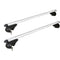 Universal Car Roof Rack Pod 108cm Aluminium Cross Bars Silver