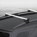 Universal Car Roof Rack Pod 108cm Aluminium Cross Bars Silver