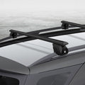 Universal Car Roof Rack Pod 126cm Aluminium Cross Bars Black