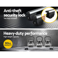 Universal Car Roof Rack 126cm Aluminium Cross Bars Silver Pod