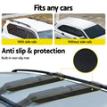 GIANTZ Kayak Roof Rack 80kg Capacity Soft Pads SUP Surfboard