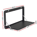 Weisshorn Caravan Table 800x450mm Folding Lockable Black