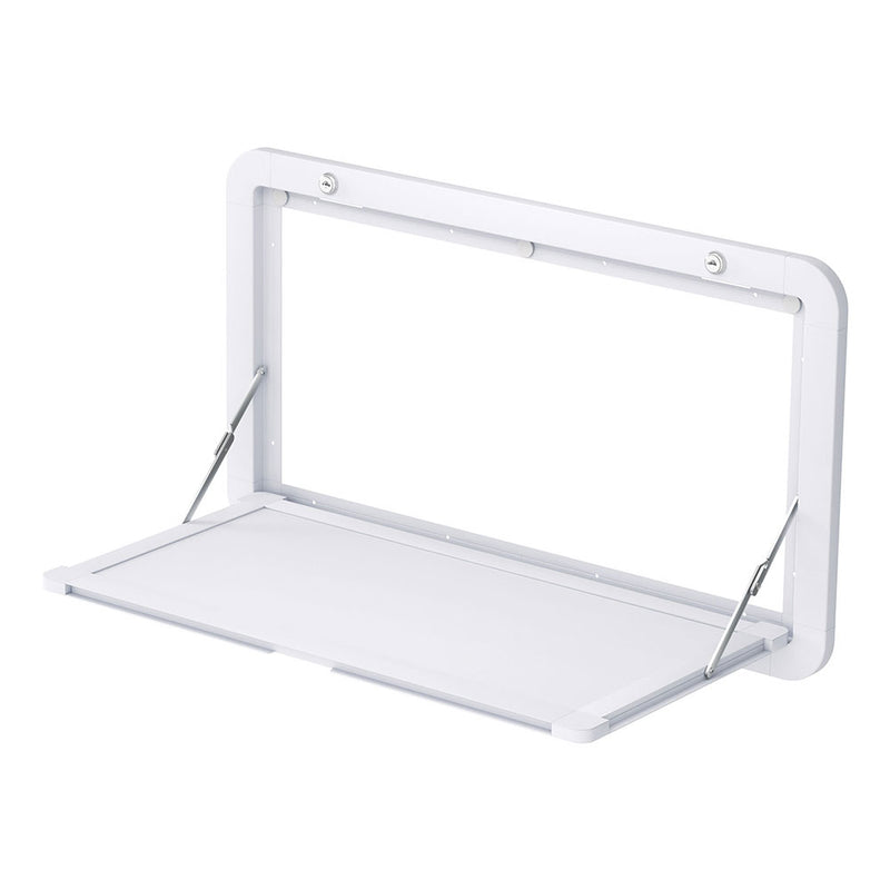 Weisshorn Caravan Table 800x450mm Folding Lockable White
