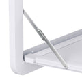 Weisshorn Caravan Table 800x450mm Folding Lockable White