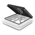 Weisshorn Caravan Roof Vent Hatch 350x350mm Black Motorhome RV