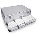 Embellir CD DVD Storage Case 1000 Disc Aluminium Organiser Box