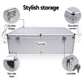 Embellir CD DVD Storage Case 1000 Disc Aluminium Organiser Box