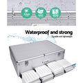 Embellir CD DVD Storage Case 1000 Disc Aluminium Organiser Box
