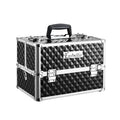 Embellir Cosmetic Makeup Case Diamond Black Portable Storage Box