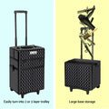 Embellir Makeup Trolley Cosmetic Organiser Diamond Wheels Travel Case