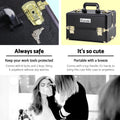 Embellir Makeup Trolley Case Cosmetic Organiser Box Gold Wheels