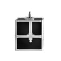 Embellir Portable Cosmetic Makeup Case Black
