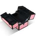 Embellir Portable Cosmetic Makeup Case Diamond Pink