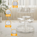 Embellir Acrylic Rotating Cosmetic Organizer Makeup Storage Display