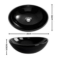 Cefito Ceramic Basin Sink 41x34cm Bathroom Vanity Hand Wash